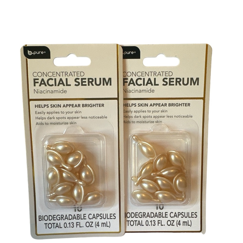 B pure concentrated facial serum niamicide 20 capsules